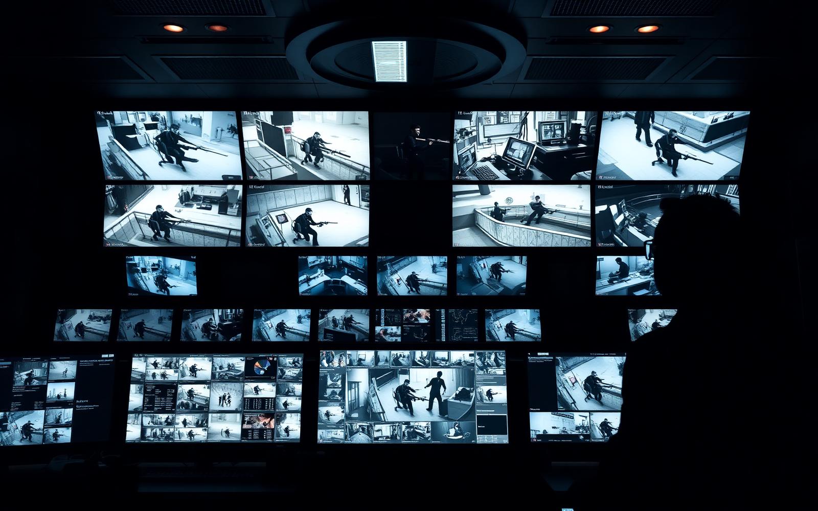 Security operations control room